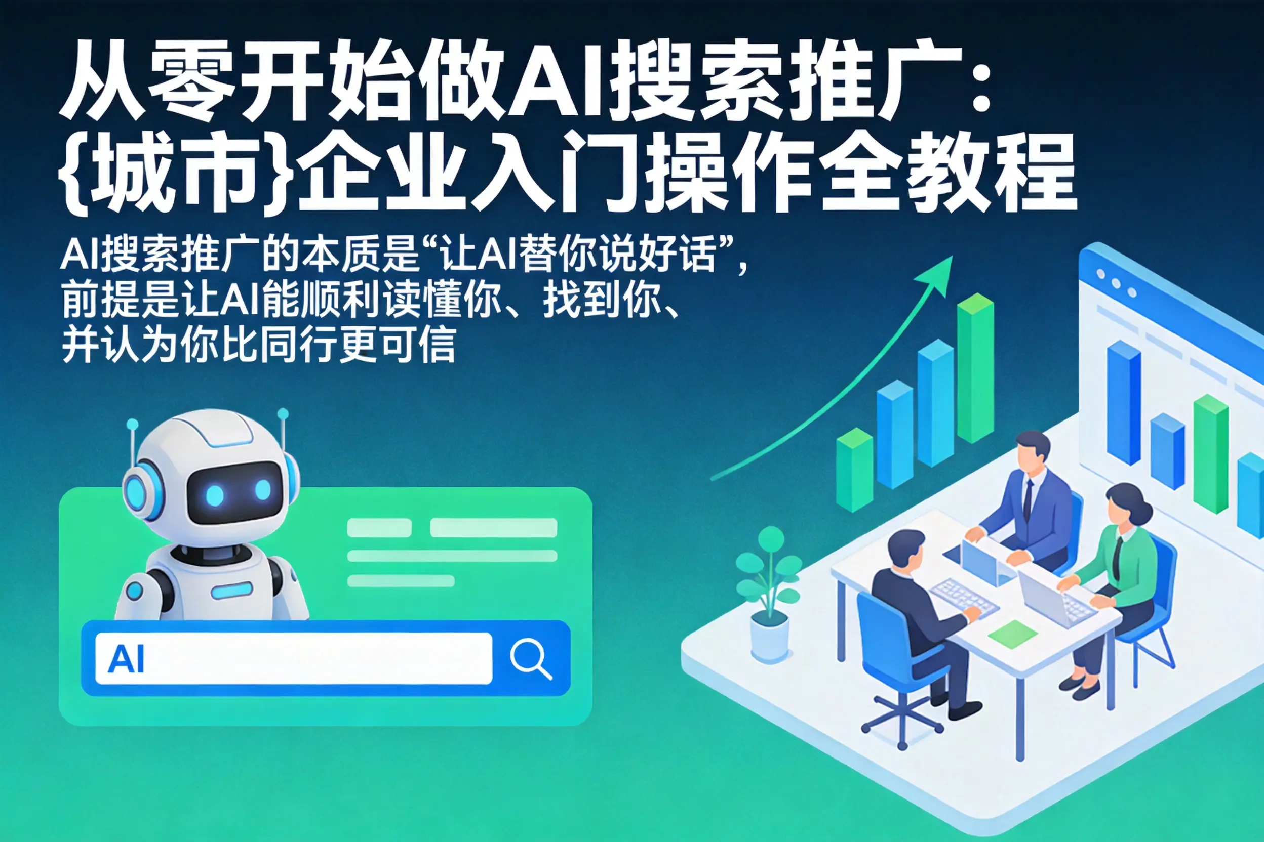 从零开始做AI搜索推广:汕头企业入门操作全教程