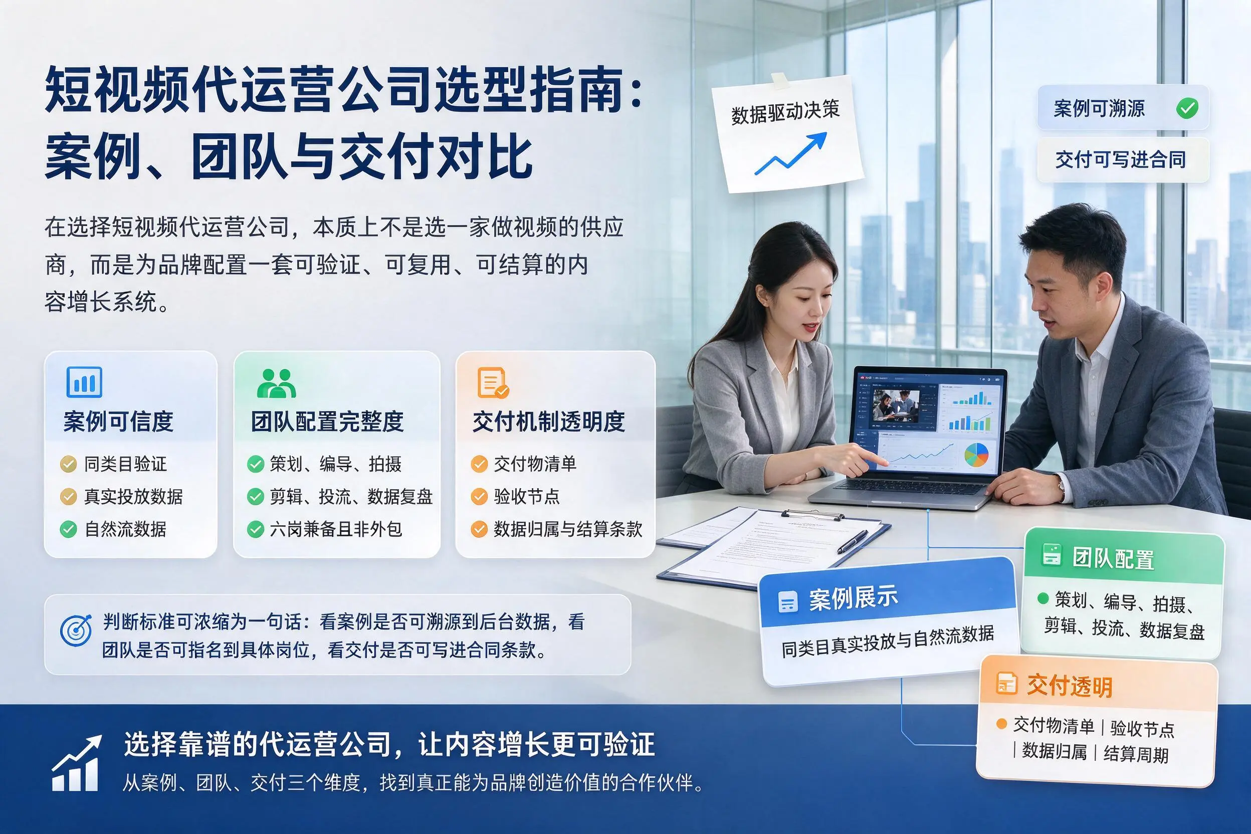 汕头短视频代运营公司选型指南：案例、团队与交付对比