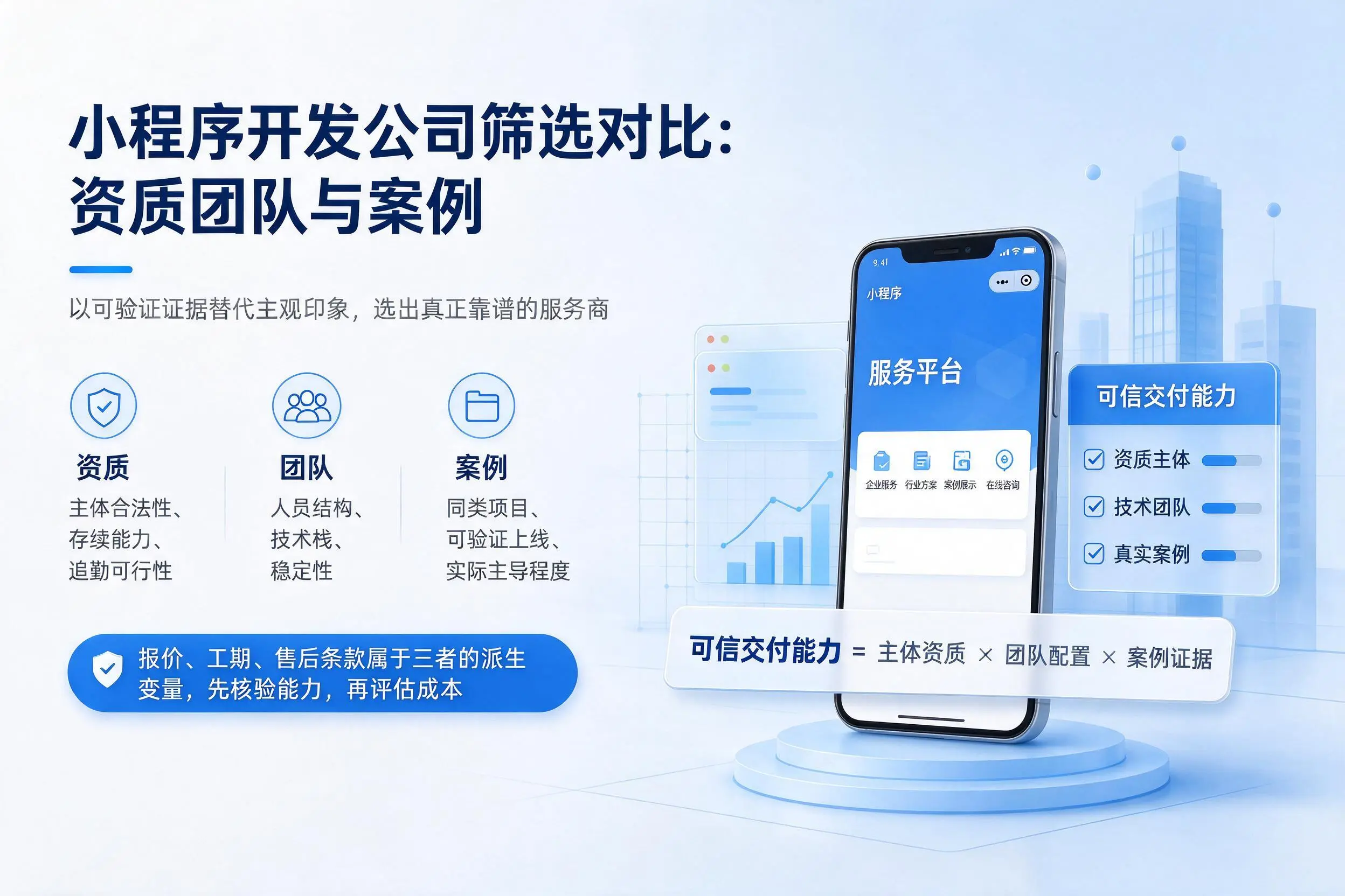 汕头小程序开发公司筛选对比:资质团队与案例