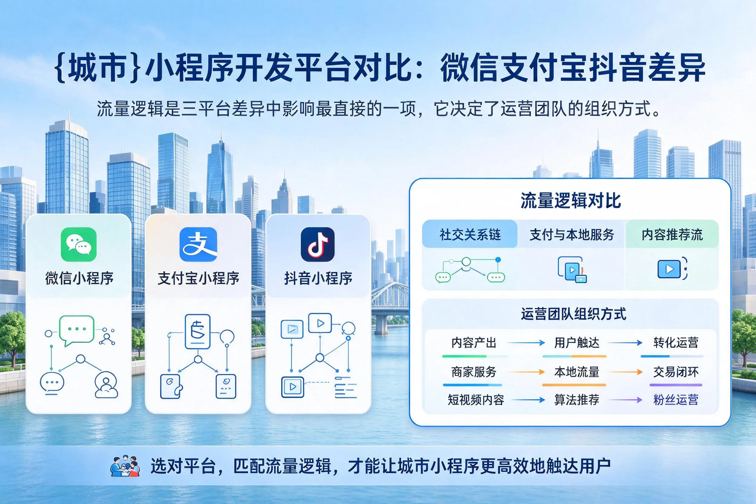 汕头小程序开发平台对比：微信支付宝抖音差异