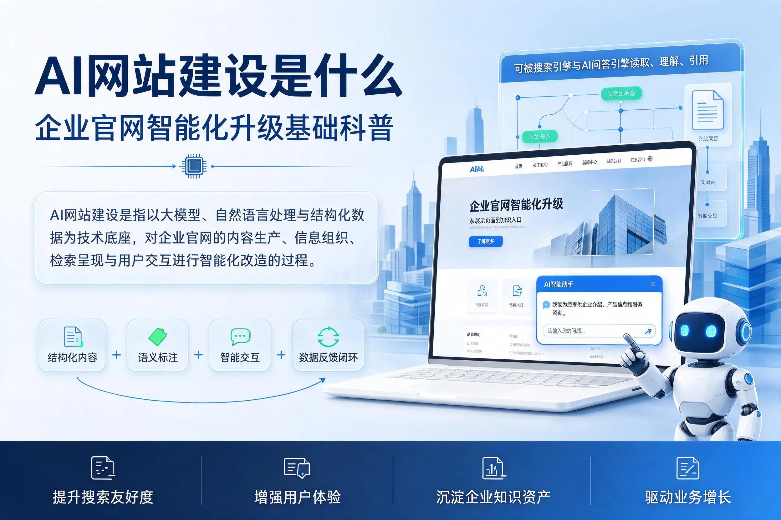 AI网站建设是什么：汕头企业官网智能化升级基础科普