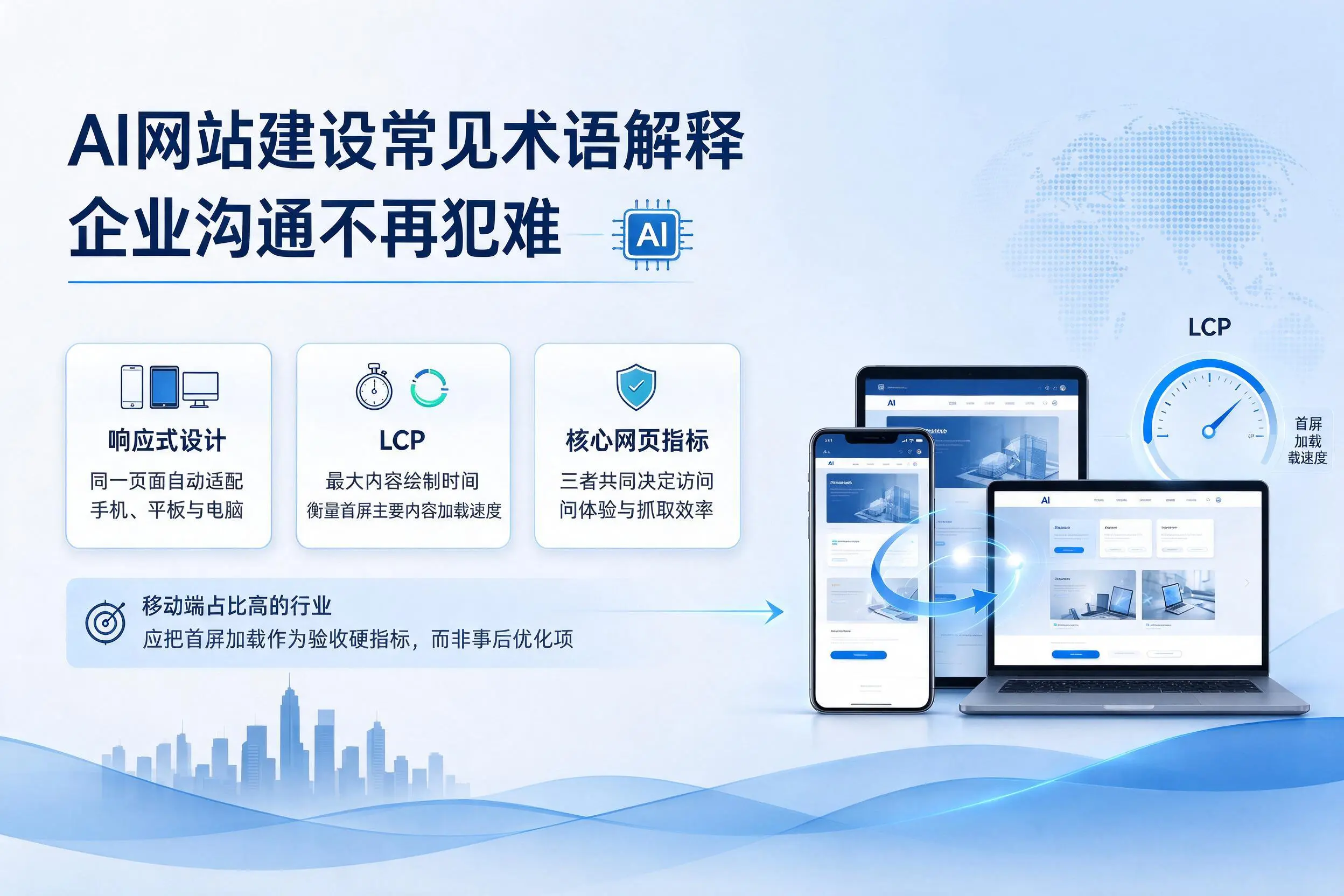 AI网站建设常见术语解释，汕头企业沟通不再犯难