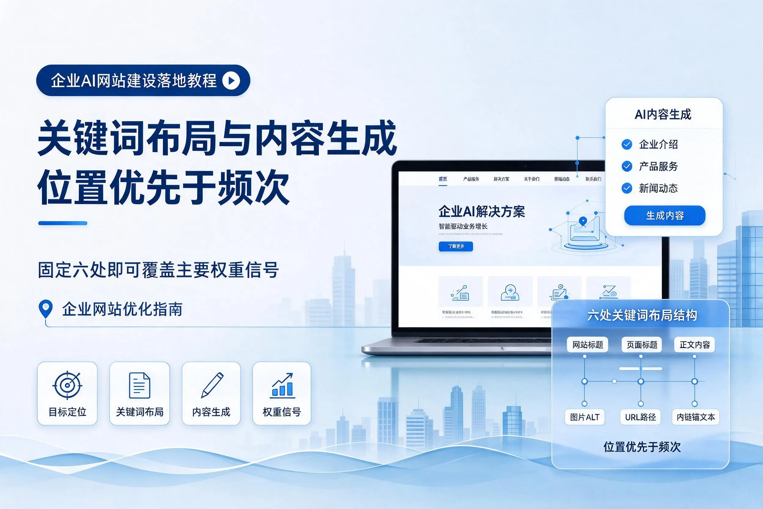 汕头企业AI网站建设落地教程：关键词布局与内容生成